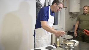 Gde je Vučić jeo pasulj?