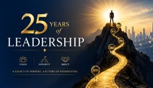 25 years of leadership