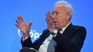 García-Margallo, exministro de Exteriores de España, visita Gijón por la Semana de la Hispanidad: 