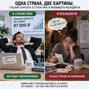 Зарплата должна не просто «быть», а кормить: почему средние цифры нас обманывают