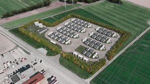 Beitrag zur Energiewende: Großbatteriespeicher zwischen Tiengen und Gurtweil bis 2029 geplant