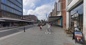 Hit-and-run probe after moped rider strikes pedestrian in city centre