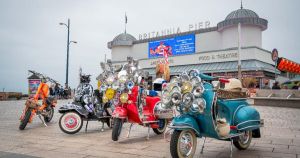 Army of vintage scooters to roar through coastal town this weekend