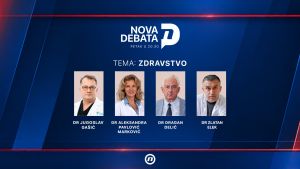 Druga predizborna debata na TV Nova: Tema zdravstvo
