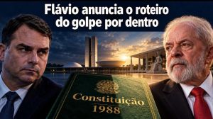 Flávio anuncia o roteiro do golpe por dentro
