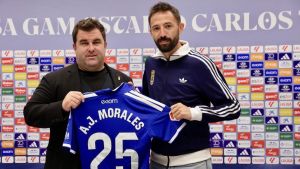 David Fernández, director deportivo del Oviedo: “¿Calero? Le apoyamos, le exigimos y estamos en contacto con él”