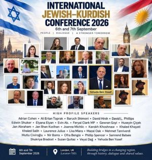 Londra’da Yahudi-Kürt Konferansı: Stratejik Ortaklık