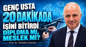 Diploma mı? Yoksa Zanaat mı?