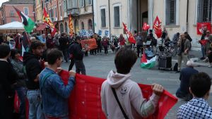 Traffico d’armi, udienza e presidio: 