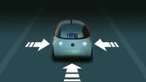 Se atasca el coche robot