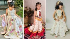Perfect chaniya cholis for baby girls to twirl through Navratri 2026