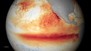 Super El Niño : et la carte des océans devint rouge sur toute la planète…