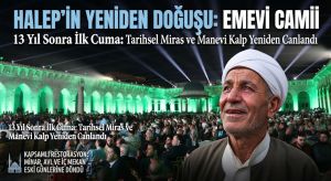 Tarihî Emevi Camii İbadete Açıldı