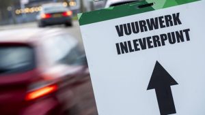 Landelijke inleveractie vuurwerk levert meer dan 7500 kilo op