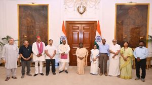 ‘President has asked for vote-theft evidence’: INDIA Bloc leaders after meeting Murmu