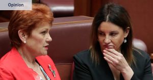 Jacqui Lambie is right about Pauline Hanson. There’s only one way to stop her ascension