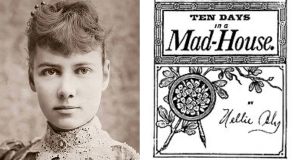 Journalist Nellie Bly faked insanity to secretly investigate New York City Lunatic Asylum in 1887