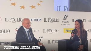 De Luca: «Tra Schlein e Conte alle primarie del centrosinistra voterei per me»
