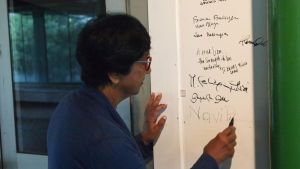 Nobel per la Pace a Navi Pillay: a Firenze firmò il muro dei diritti