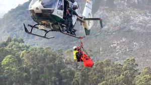 Rescates en las paredes del Urriellu con 31 especialistas y helicópteros: la Guardia Civil se entrena en Asturias