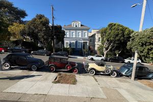 Billionaire takes over SF street for movie shoot