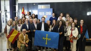 El PP asturiano respalda a Feijóo en su primer acto de precampaña: 