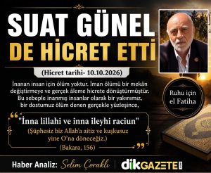 Suat Günel de hicret etti