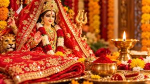 Navratri 2026: Why is red chunari offered to Maa Durga? Meaning of chunari, sindoor and shringar