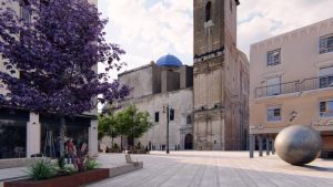 La remodelación de la Plaza del Congreso Eucarístico: un juego de diagonales