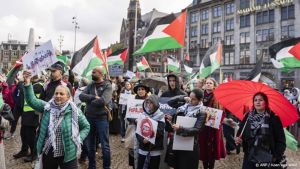 Honderden bij nationaal pro-Palestijns protest op de Dam