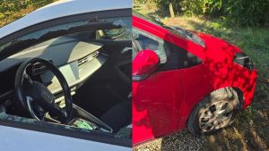 Sfondano i finestrini di due auto per rubare: raid dei vandali al Parco della Piana