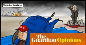 Pete Songi on Donald Trump’s plan to buy diesel from Russia – cartoon