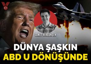 Dünya şaşkın, ABD U dönüşünde