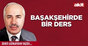Başakşehirde bir ders