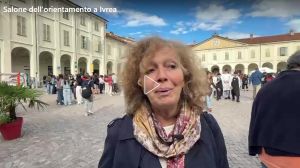 Ivrea, la vicesindaca al Salone dell’orientamento