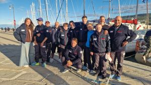 Trieste, i velisti ferraresi alla Barcolana: cinque ragazzi e gli skipper in mare