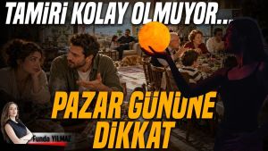 Pazar Gününe Dikkat