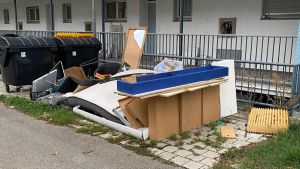 Müll und kein Ende: Illegale Entsorgung in der Gottfried-Keller-Straße geht weiter