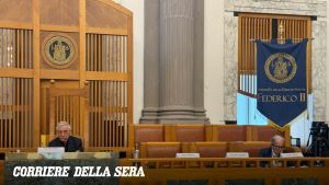 Alla Federico II Paul Krugman e Romano Prodi. L'economista premio Nobel: «A Napoli grandi progressi, ma il traffico è terribile»