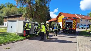 Rauch in Wattenreute: Technischer Defekt löst Feuer an Trafostation aus