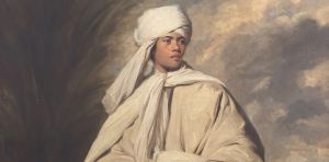 Americans can now see a famous portrait of the Pacific Islander who captivated 18th‑century England for the first time