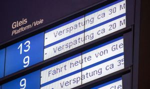 Deutsche Bahn hat drei Wochen Verspätung – doch diesmal wartet kein Fahrgast