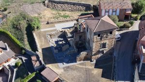 La joya arquitectónica asturiana que luce nueva cara: así se ve ahora el Palacio de los Faes de Miranda, en Lena