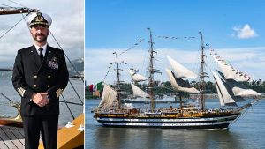 L’Amerigo Vespucci fa tappa a Ravenna, il comandante Nicasio Falica: “Omaggio alla Capitale del mare”