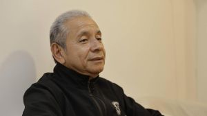 Alfredo Infante, superior de los Jesuitas en Venezuela, de visita en Oviedo: 