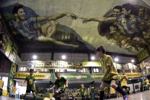 Messi on Their Mind, Argentines Still Hold Maradona in Their Hearts