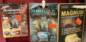 That brightly packaged sexual enhancement pill at the gas station might be laced with dangerous drugs