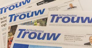 Als Trouw een zoöp was, had de krant geen fossiele reclames