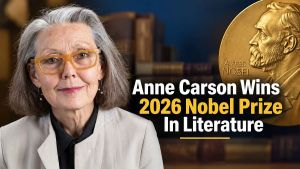 Poet, Novelist Anne Carson Gets Nobel Prize For Literature