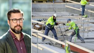 Sluta svartmåla byggarbetare, S